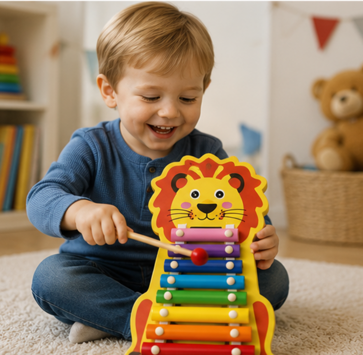 Lion Xylophone Toy