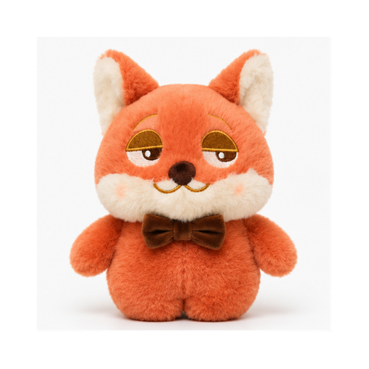 Soft Toy Fox with Bow