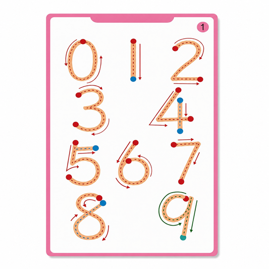 LCD Picture Book for Kids โ Copy Draw and Learn (Pink)