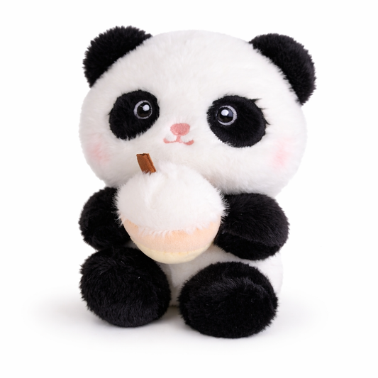 Snuggle Panda with Basket – Premium Plush Toy