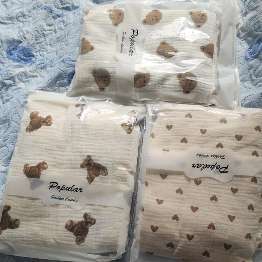 Premium Muslin Swaddle Wrap | Soft Cotton Baby Blanket