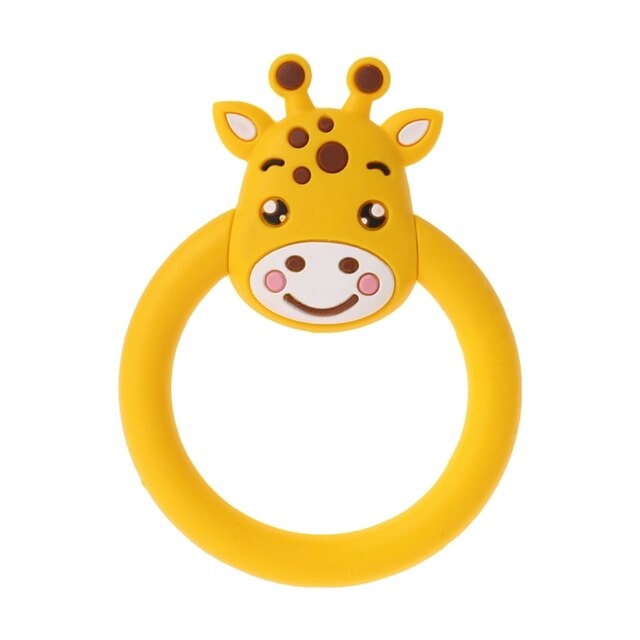 Baby Silicone Teether - Giraffe