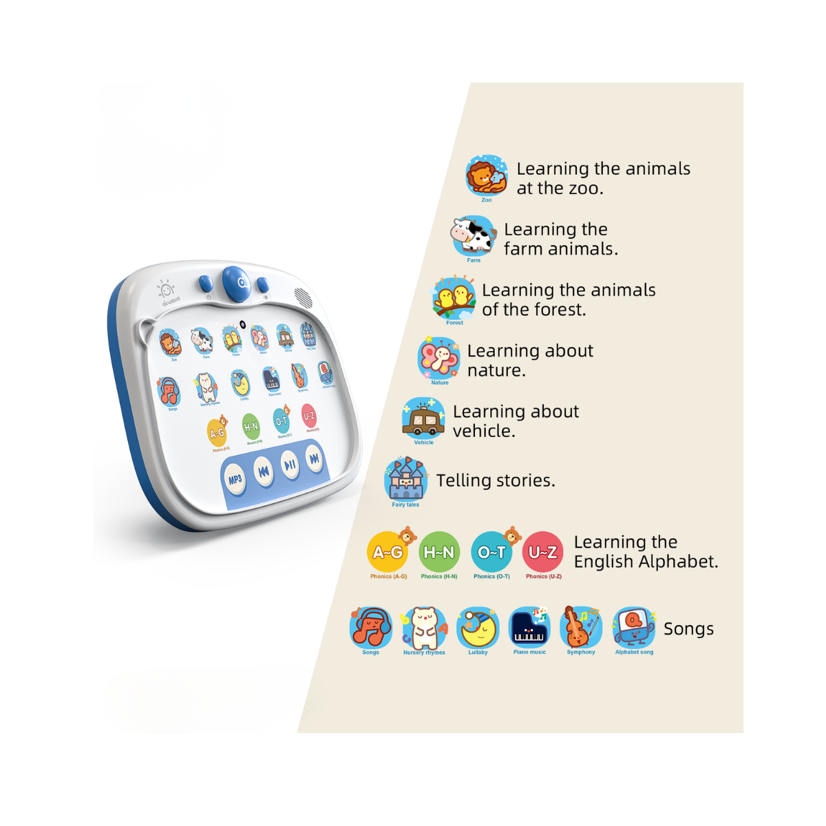 Best Interactive Touch Reading Learning Machine