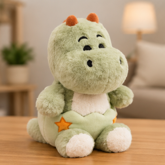 Light Green Hippo Soft Toy