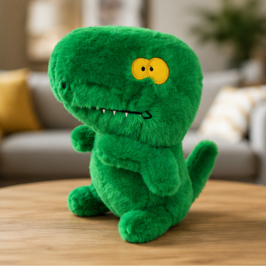 Dark Green Dinosaur Soft Toy