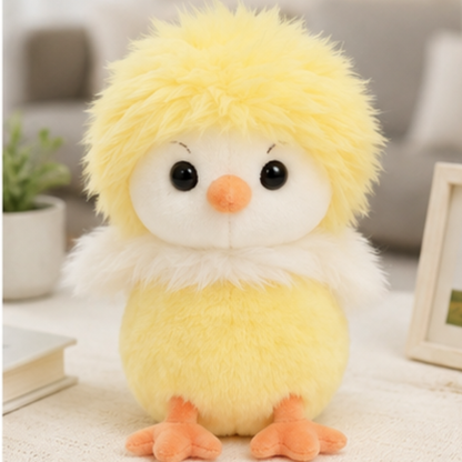 Funny furry Chicken Plush Toy