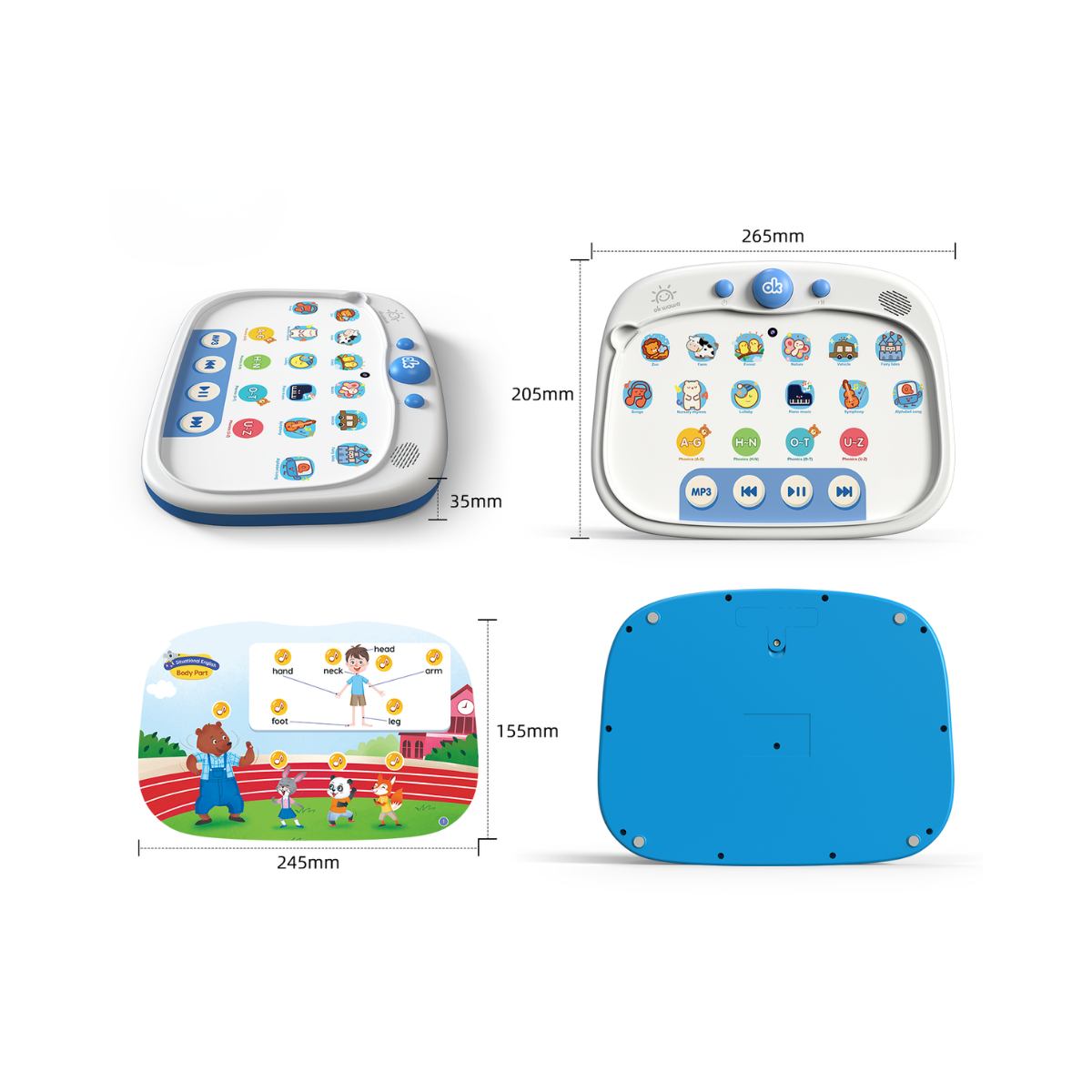 Best Interactive Touch Reading Learning Machine
