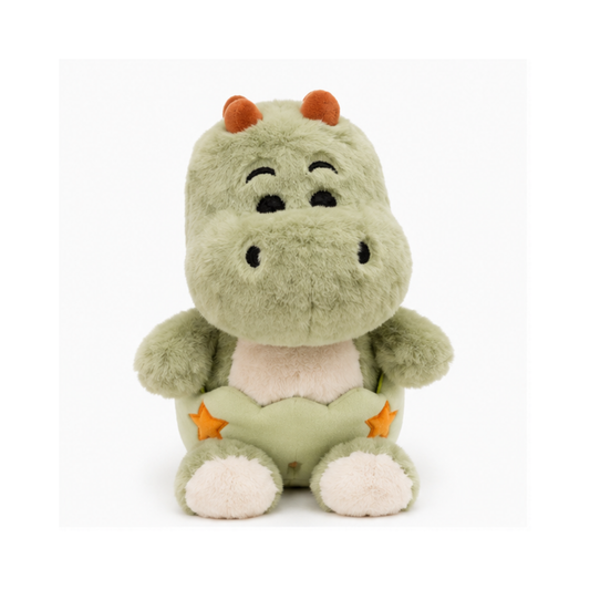 Light Green Hippo Soft Toy