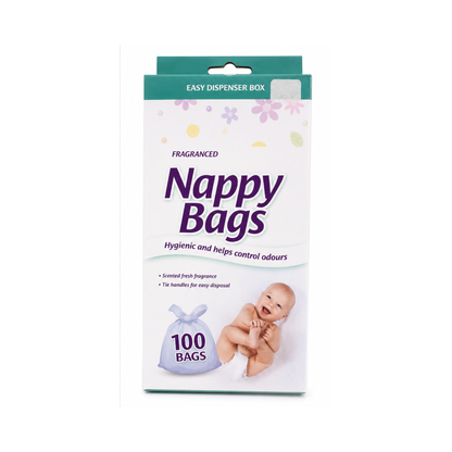 Fragranced Nappy Bags – 100 Pack