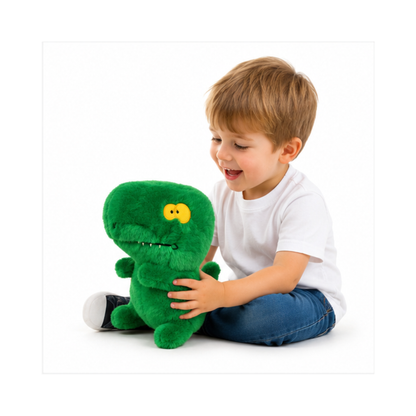 Dark Green Dinosaur Soft Toy