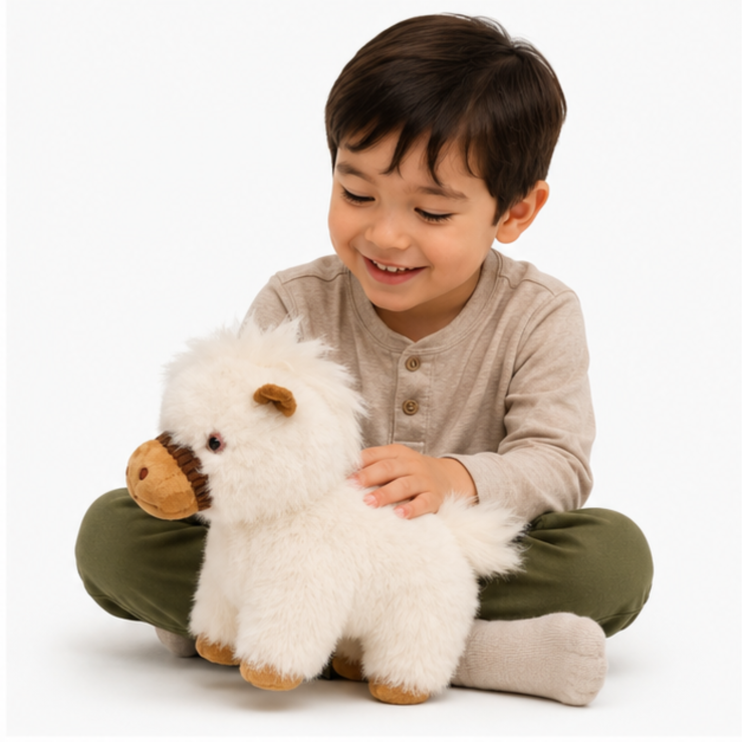 White Horse Soft Toy