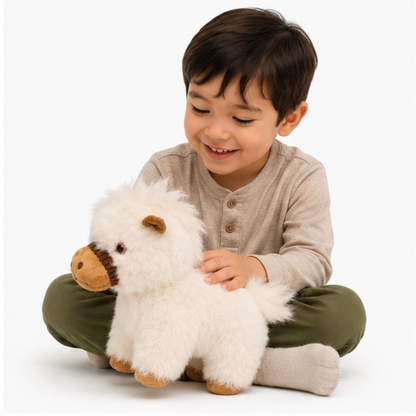 White Horse Soft Toy