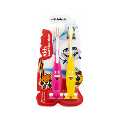 Kids Soft Bristle Toothbrush – 2 Pack