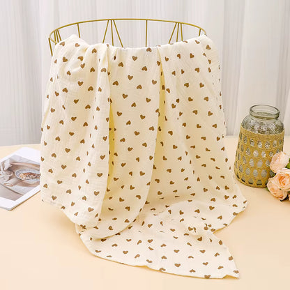 Premium Muslin Swaddle Wrap | Soft Cotton Baby Blanket