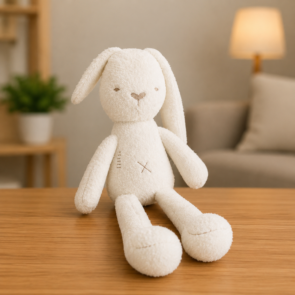 Soft Toy Rabbit Doll – 52cm Long Plush Bunny