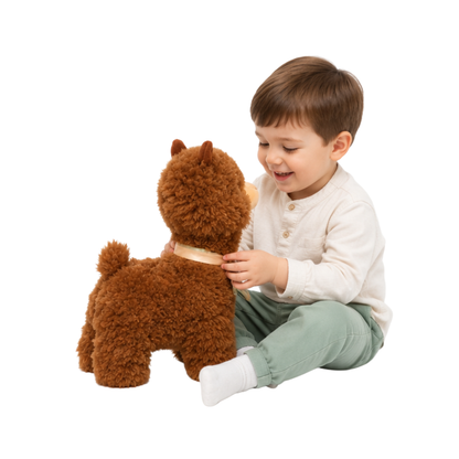 Big Alpaca Soft Toy