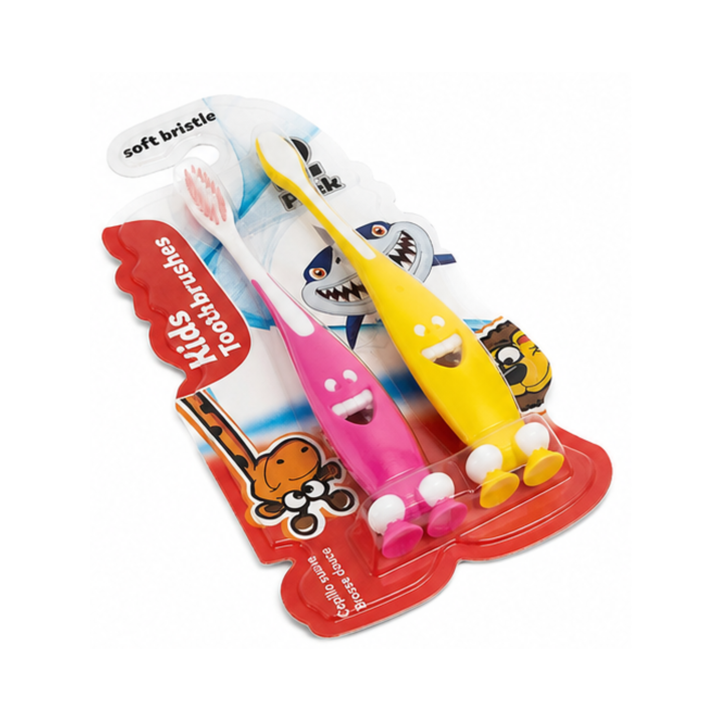 Kids Soft Bristle Toothbrush – 2 Pack