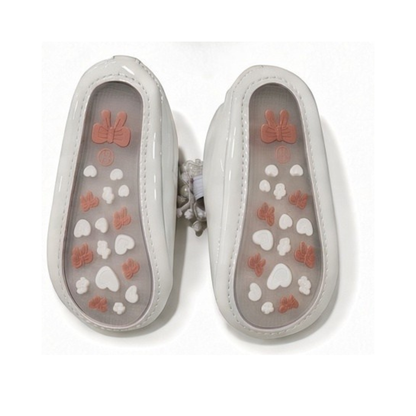 White baby girl shoes