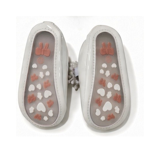 White baby girl shoes