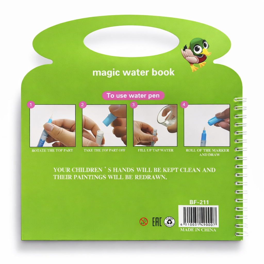 Animal Magic Water Book for Kids 