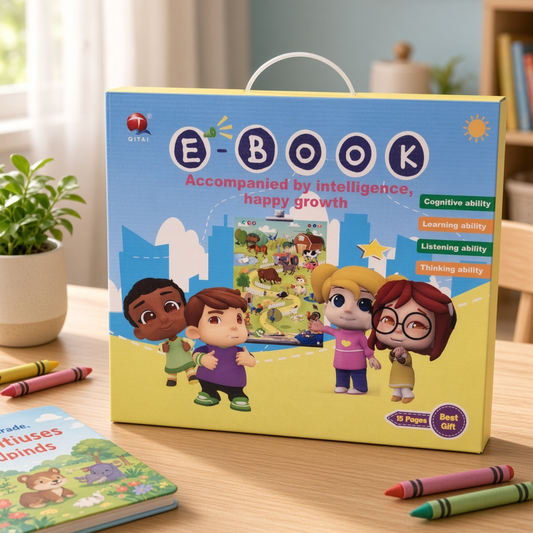 Electronic interactive learning book