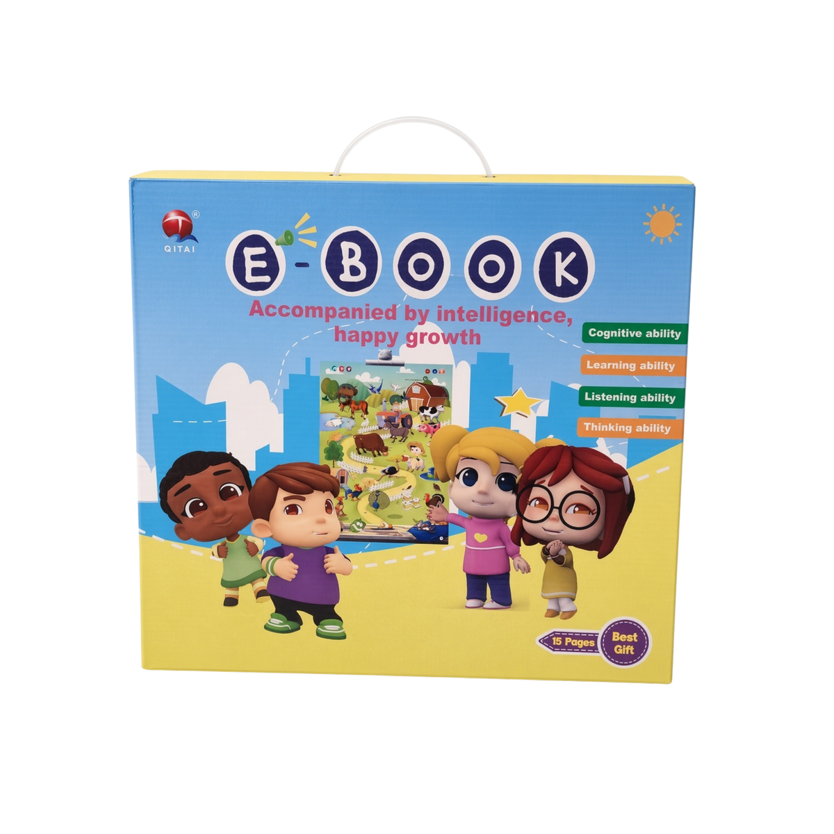 Electronic interactive learning book