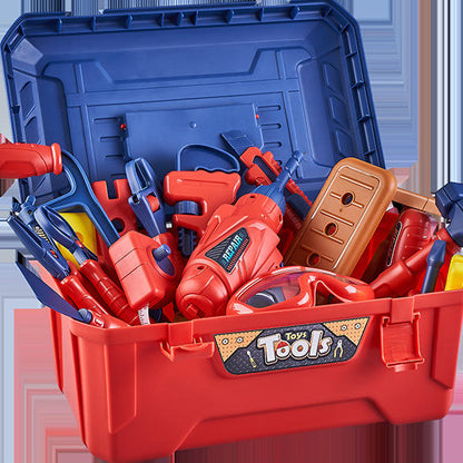 Kids Pretend Tool Set | Children's Toy Toolbox with Screwdriver & Drill | NZ