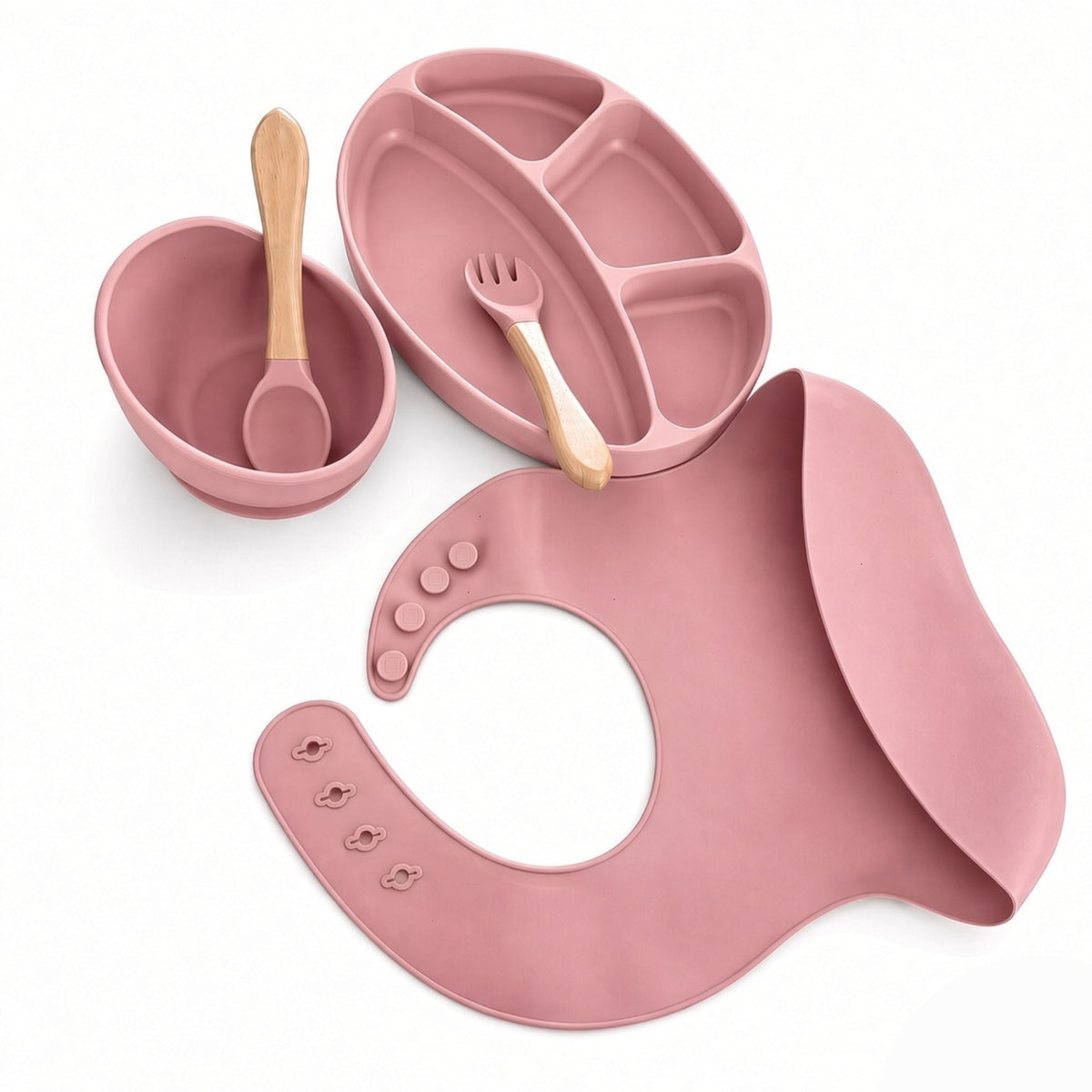 Silicone Baby Feeding Set