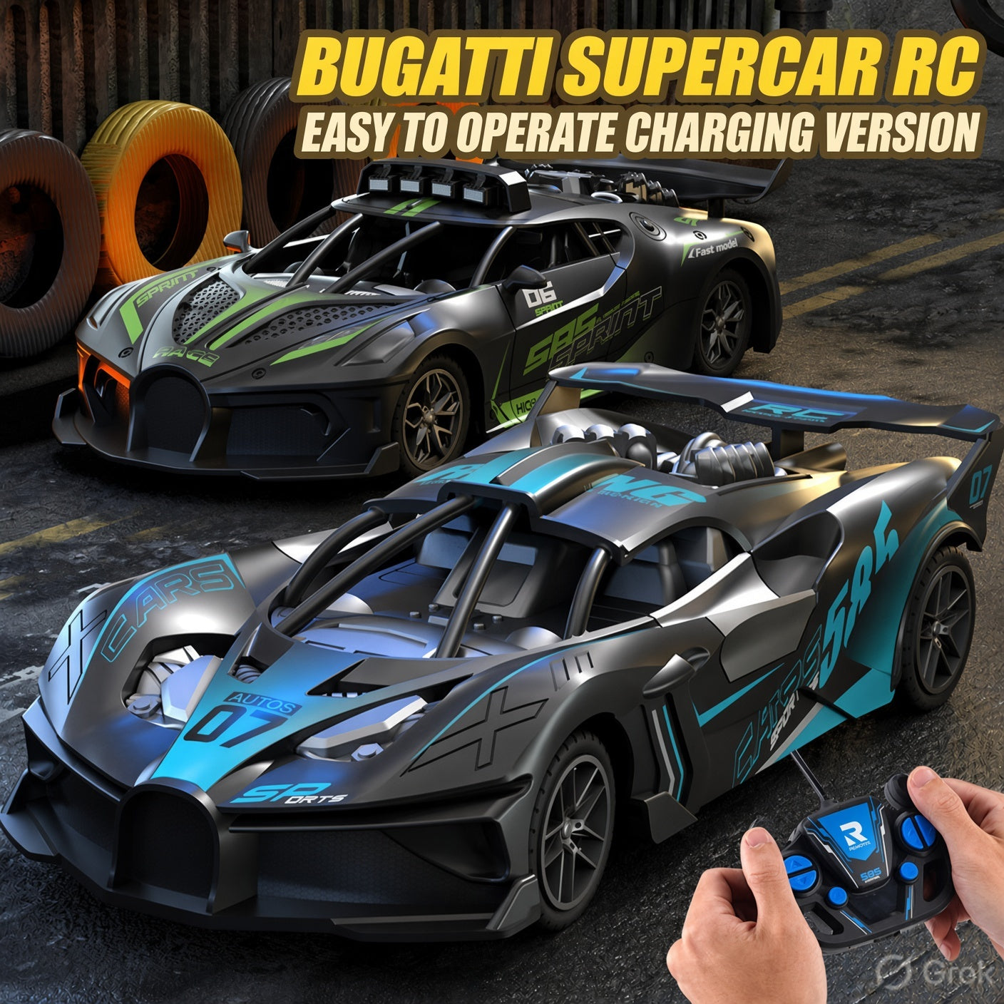 remote control racing supercar
