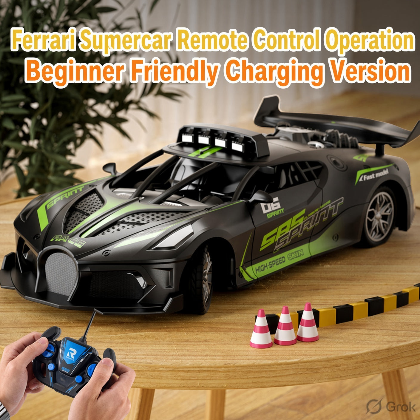 remote control racing supercar