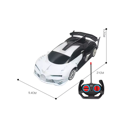 white and black remote control toy