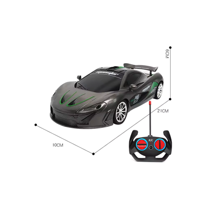  dark gray remote control toy sports car