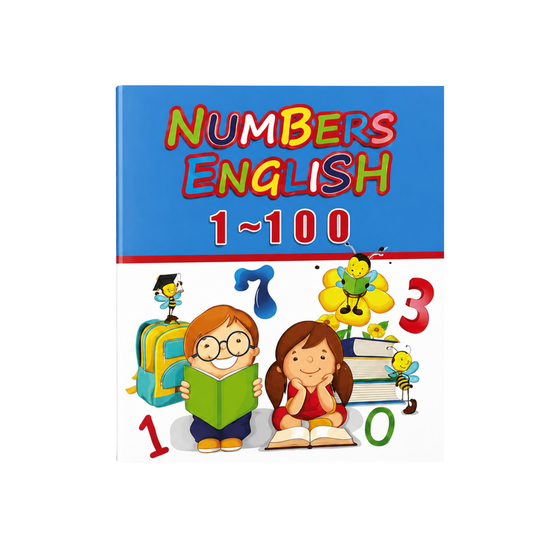 Numbers in English 1–100 Book for Kids