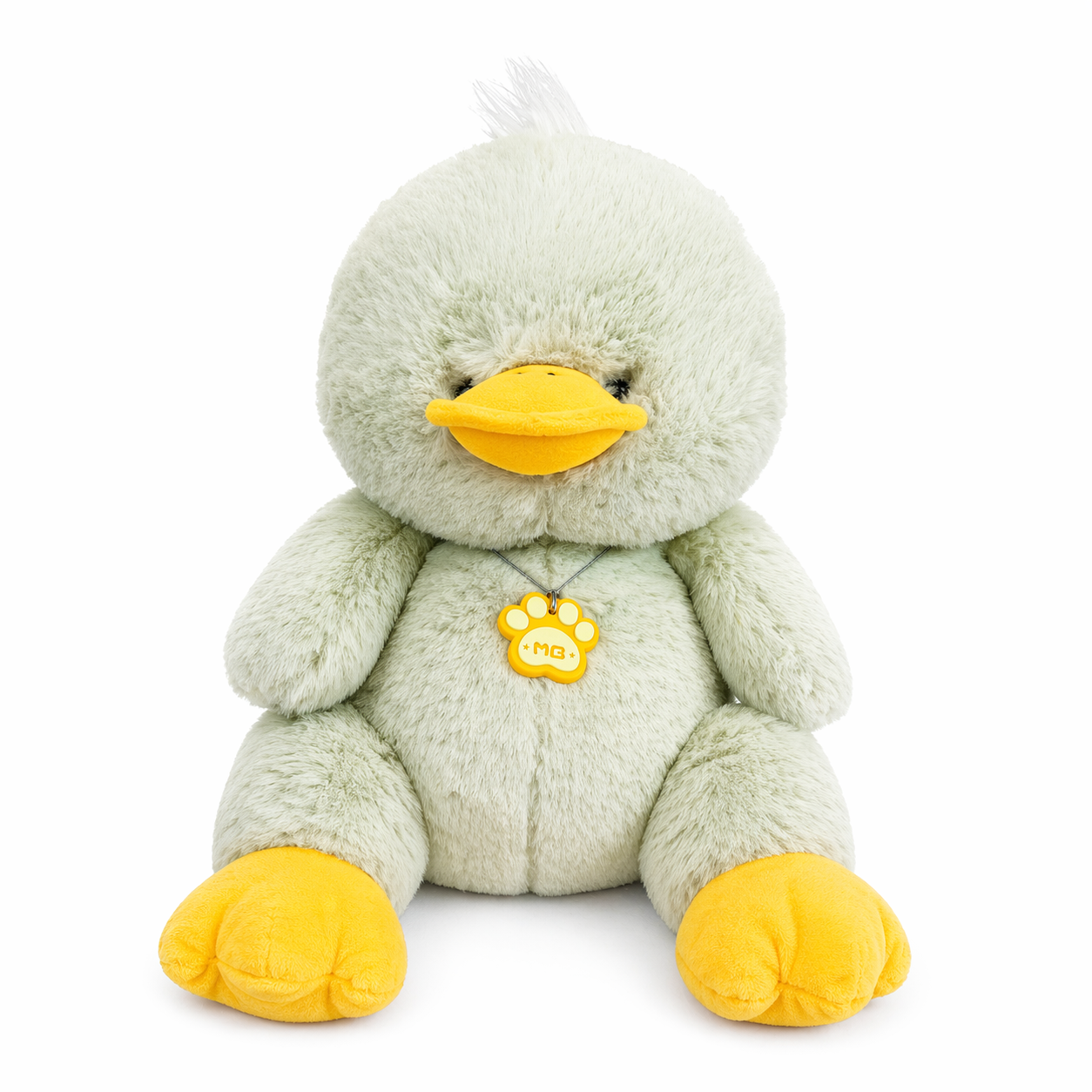 Cute Light Green Duck Soft Toy