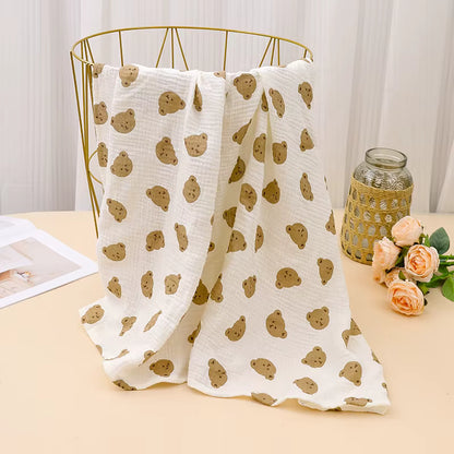 Premium Muslin Swaddle Wrap | Soft Cotton Baby Blanket