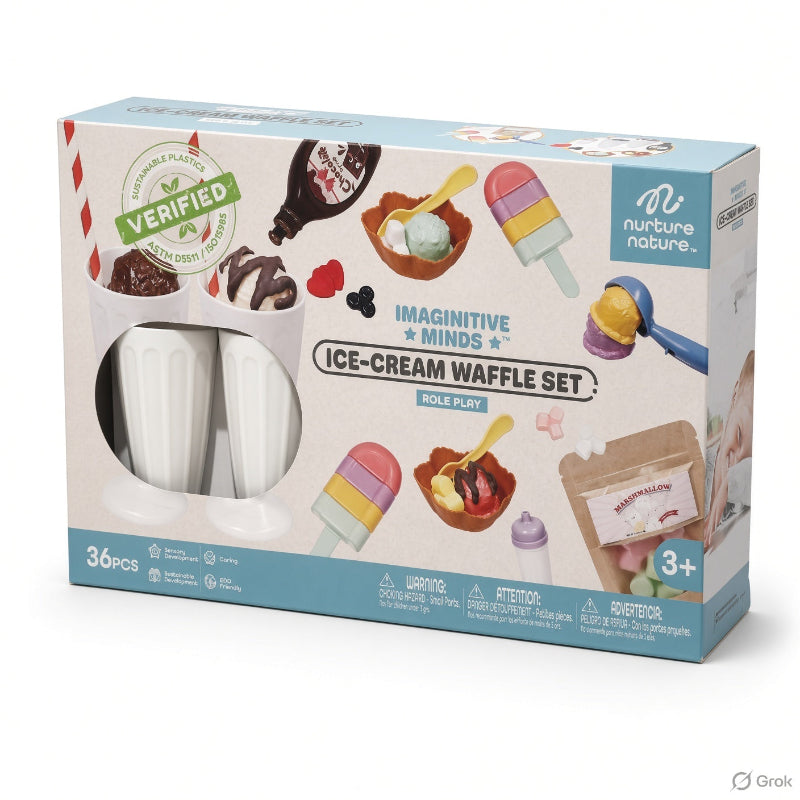 Kids Toy Ice Cream Set
