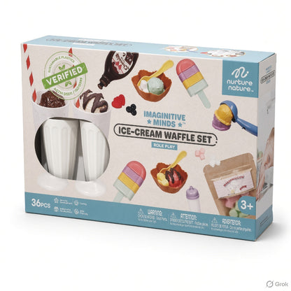 Kids Toy Ice Cream Set