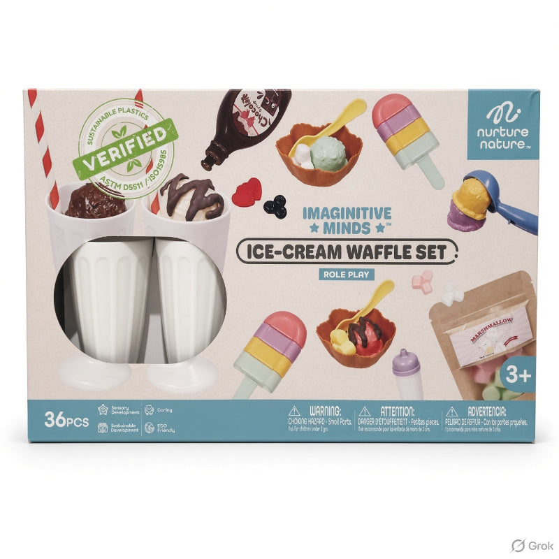 Kids Toy Ice Cream Set