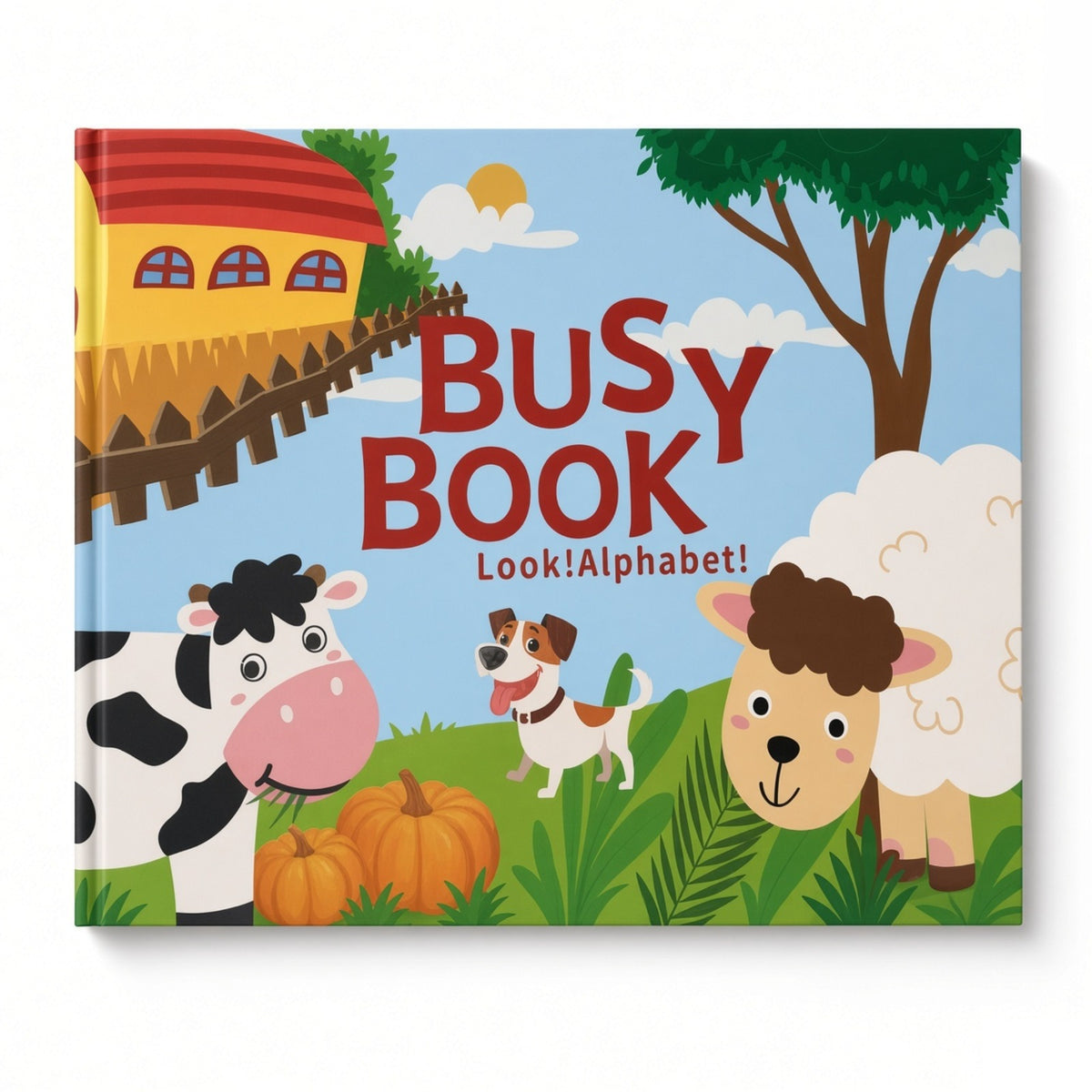 Montessori Busy Book for Kids | Reusable Sticker Learning Book