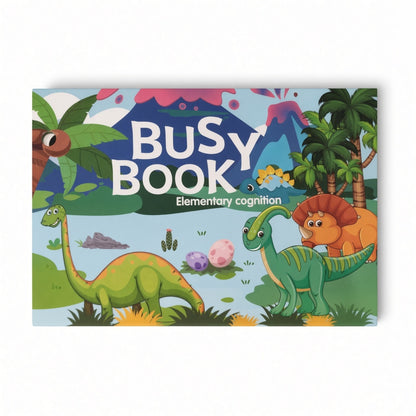 Montessori Busy Book for Kids | Reusable Sticker Learning Book