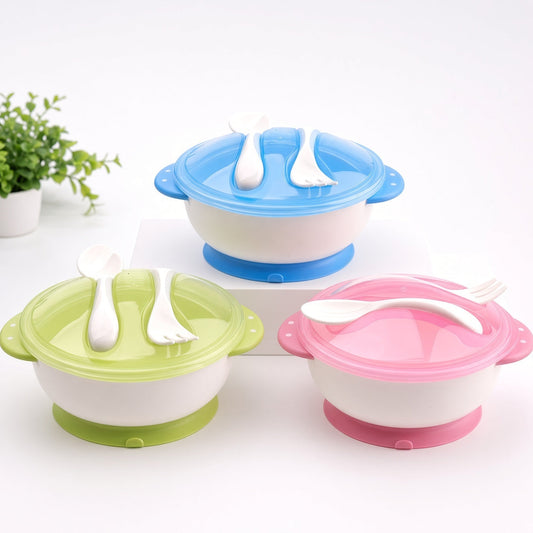 Silicone Suction Bowl Set