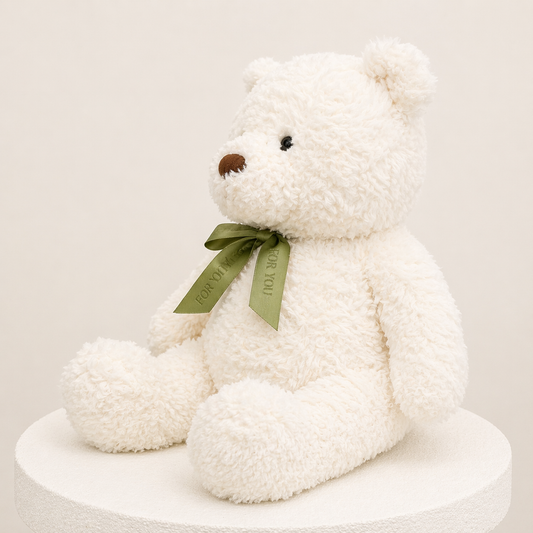Soft White Teddy Bear