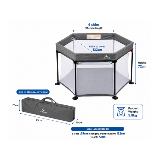 Moose Harley Play Pen