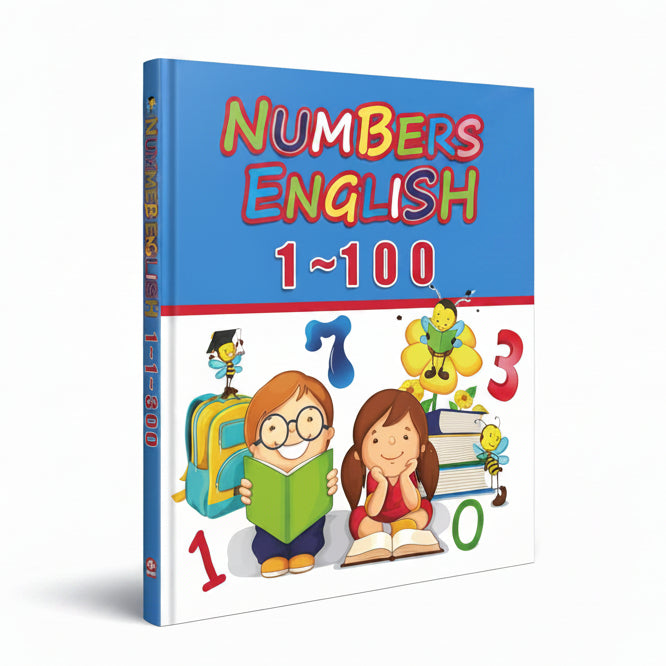 Numbers in English 1–100 Book for Kids