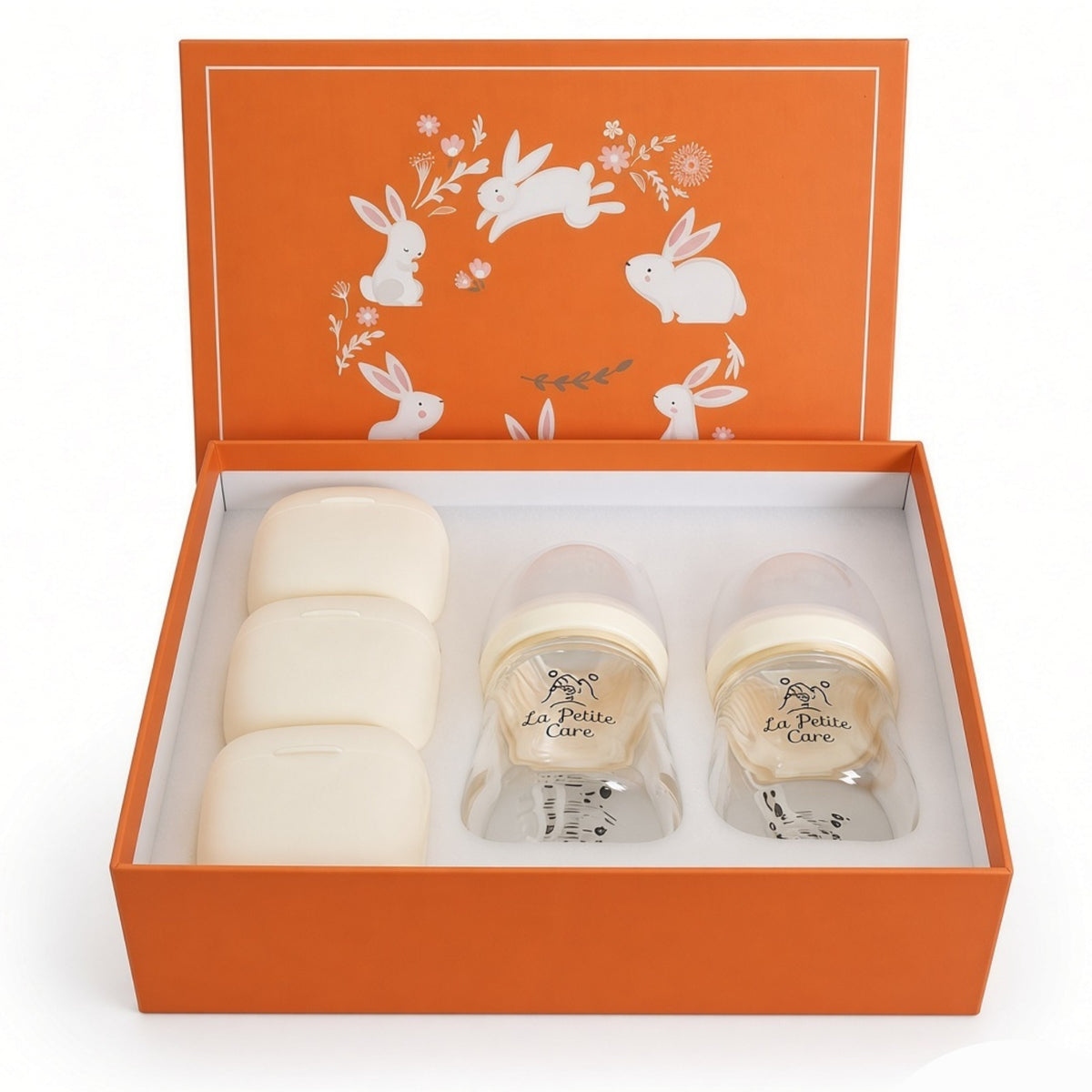 Newborn Borosilicate Glass Bottle Gift Set