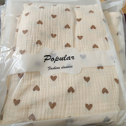 Premium Muslin Swaddle Wrap | Soft Cotton Baby Blanket