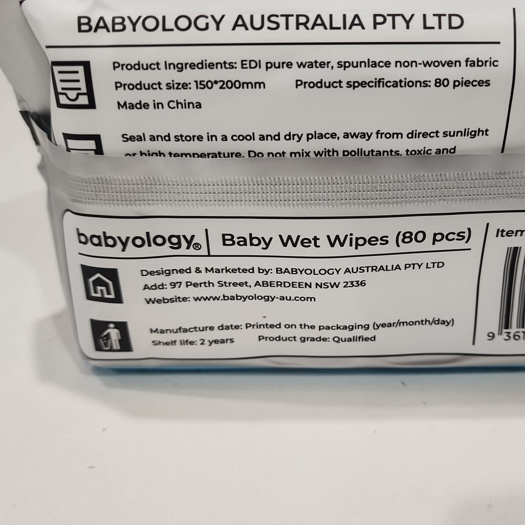 Babyology Baby Wet Wipes