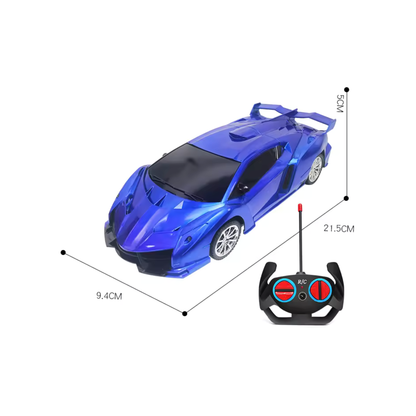 Blue Electric Remote Control Racing Car 