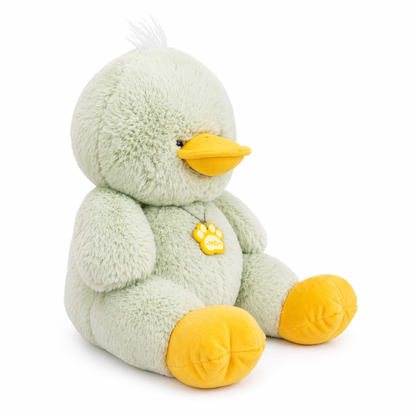Cute Light Green Duck Soft Toy