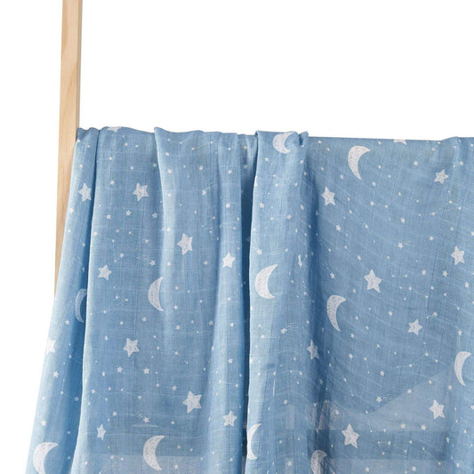 Newborn Muslin Swaddle Wrap | 100% Cotton Baby Blanket